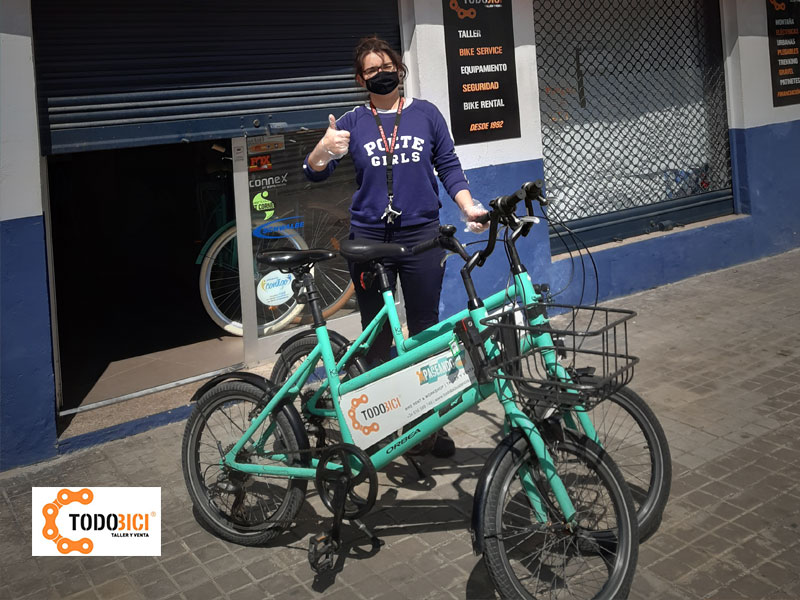 Todobici Valencia ofrece gratis su flota de bicicletas a los trabajadores esenciales 